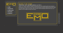 Desktop Screenshot of emosystems.co.uk